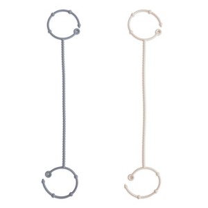 Mushie Adjustable Silicone Strap 2-Pack - 1 of 4