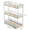 Pull Out Spice Rack for Narrow Cabinet - 3 of 4