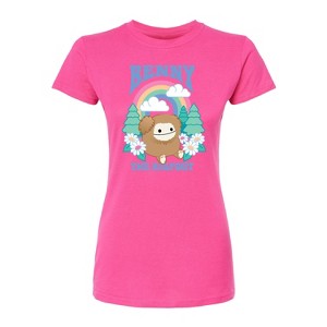 Women's - Squishmallows - Benny The Bigfoot Fitted Graphic T-Shirt - 1 of 2