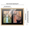 PosterPalooza | Natural Finish Collage Frame - Black Mat, 20 Frame Sizes to Choose From, UV Acrylic - 2 of 4