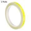 Unique Bargains Waterproof Adhesive High Visibility Safety Reflective Tape 2 Pcs - 3 of 4