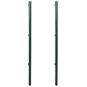 vidaXL Fence Posts 2 pcs 45.3" - 1 of 3