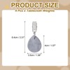 Unique Bargains Marble Teardrop Shape Tablecloth Weight Pendant Hooks - 2 of 4
