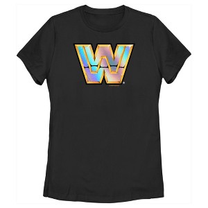 Women's WWE WrestleMania Gold Shiny Logo T-Shirt - 1 of 4