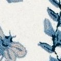 ivory/blue