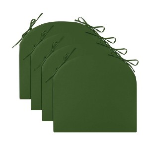Peace Nest Waterproof Outdoor Chair Cushions Set of 4 with Ties for Patio Furniture - 1 of 4