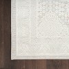 Nourison Eco Cycle Vintage Machine Woven Rug Silver/Ivory - 3 of 4