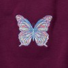 Lands' End Kids Crew Neck Embroidered Sweatshirt - 2 of 2