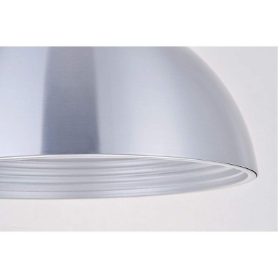 Burnished Nickel 15.5" Contemporary Pendant Light