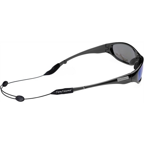 Flying Fisherman Cable Zip Adjustable Sunglasses Retainer - Black : Target