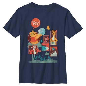 Boy\'s T-shirt Target Winnie : Somersault The Master Pooh