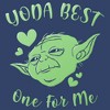 Boy's Star Wars Valentine's Day Yoda Best One for Me Pull Over Hoodie - 2 of 4