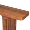 KTMBDW Console Table 60”, Narrow Sofa Side Table, Entrance Table for Hallway/Foyer/Living Room/Corridor/Office - 4 of 4