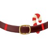 Women's Design By Humans Christmas Candy Cane Belt By BenX Racerback Tank Top - 2 of 3