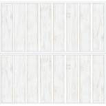 RoomMates Shiplap Wood Plank Peel And Stick Wallpaper White
