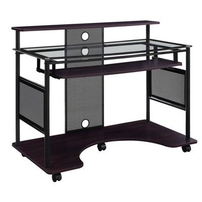 Vision Multimedia Desk Black - OSP Home Furnishings