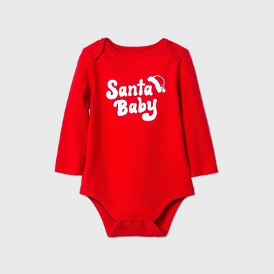 santa baby bodysuit