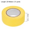 Unique Bargains Strong Adhesion No Sticky Residue DIY Crafts Masking Tapes 1" x 21 Yards 6 Pcs - 2 of 4