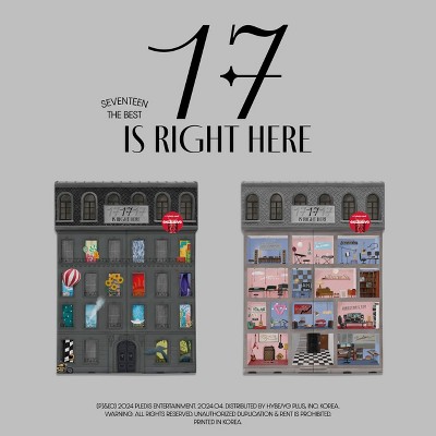 SEVENTEEN - SEVENTEEN BEST ALBUM '17 IS RIGHT HERE' (Target Exclusive, CD)