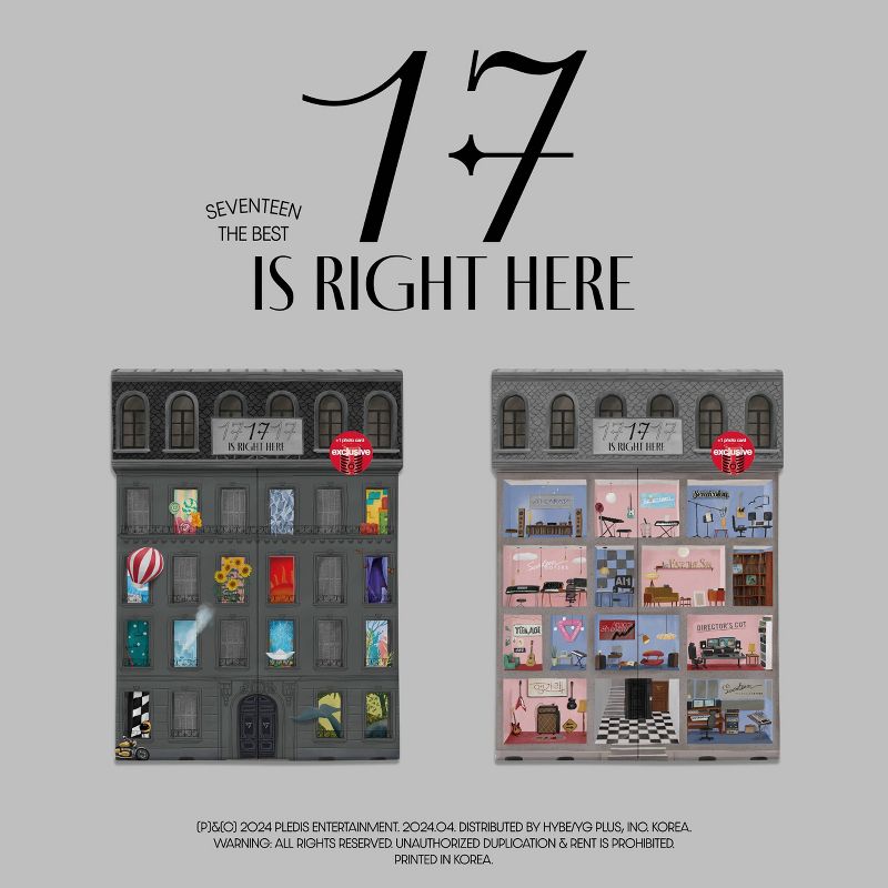 SEVENTEEN - SEVENTEEN BEST ALBUM &#39;17 IS RIGHT HERE&#39; (Target Exclusive, CD), 1 of 5