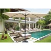 Gulches Tan 108 Inch x 72 Inch Rectangular Patio Umbrella with Crank and Tilt Function - 2 of 4