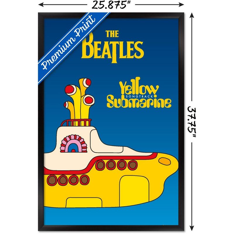 Trends International 24X36 The Beatles - Yellow Submarine Framed Wall Poster Prints, 3 of 7
