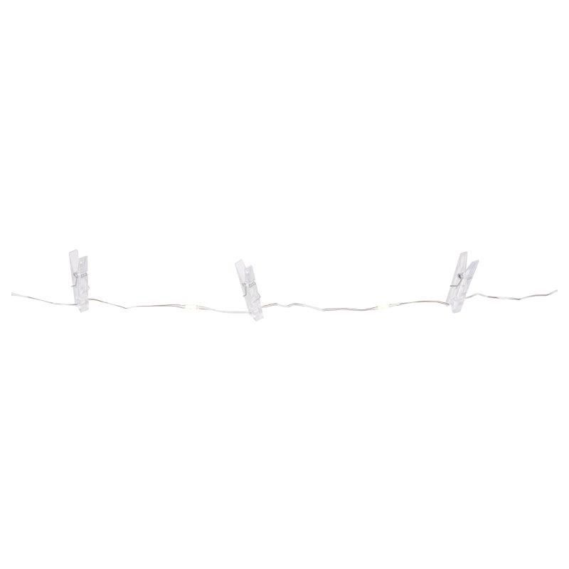 LED Fairy Lights with Metallic Photo Clips - Room Essentials™, 3 of 4