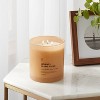 3 Wick Glass Jasmine and Ylang Ylang Jar Candle 24oz - Threshold™ - 2 of 3