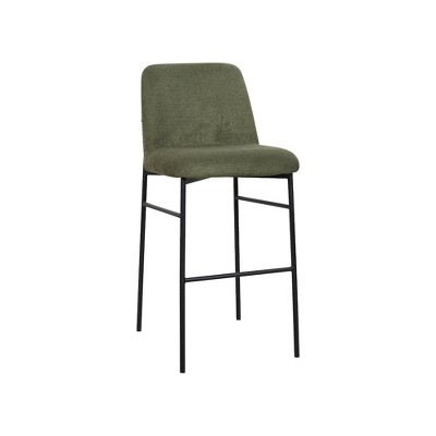 New Classic Furniture,Erik Metal & Fabric Bar Chair (Set of 2), Green