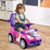 Safstar 3-in-1 Sliding Walker w/ Adjustable Canopy Horn Music & Light for Boys & Girls - 3 of 4