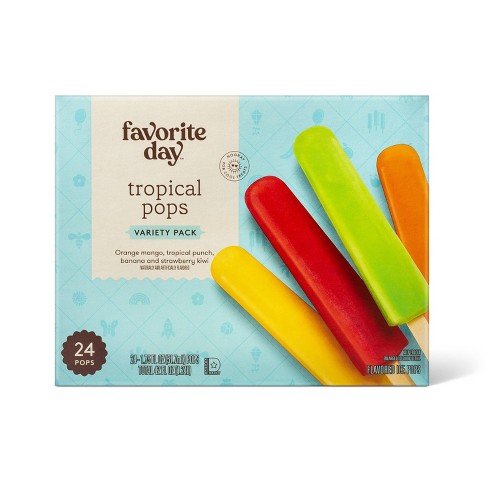 Tropical Frozen Pops - 42oz/24ct - Favorite Day™ : Target