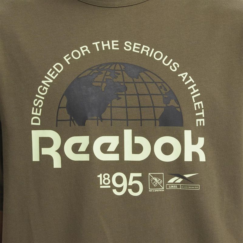 Graphic Series Reebok Globe T-Shirt, 5 of 14
