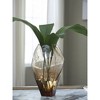 Signature Design by Ashley Ewart 12" Glass Vase, Light Brown Contemporary - 2 of 4