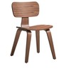 NicBex Modern Mid-Century Upholstered Dining Chairs Set of 2 with Curved Backrest,Sleek Design Kitchen Chairs,Living Room Chairs - 3 of 4