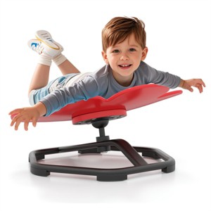 KTMBDW Spinning Chair for Autistic Kids, Sensory Swivel Chair, 220LBS Weight Capacity, Sensory Toy for Children with ADHD/Autism, 3+ Years - 1 of 4