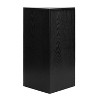 Kate & Laurel All Things Decor 16" Elloree Corner Shelf Natural/Black - 3 of 4