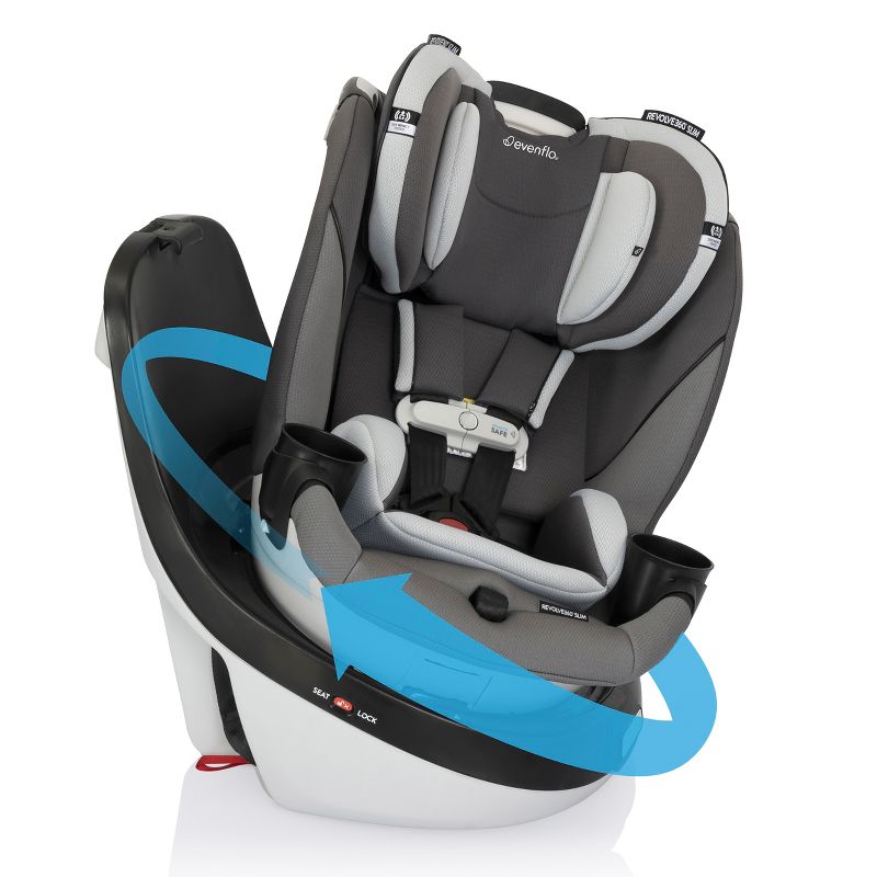 Evenflo Gold Revolve 360 Slim 2-in-1 Rotational Convertible Car Seat, 6 of 38