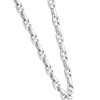 Pompeii3 Men's Polished Steel Clasp Mariner 9.5mm Flexible Link  24" Chain - 2 of 3