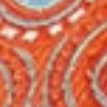 tangerine and sky blue