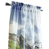 Habitat Photo Real Landscape Light Filtering Mountain Lake Scene Pole Top Curtain Panel Pair Each 37" x 84" Multicolor - 3 of 4