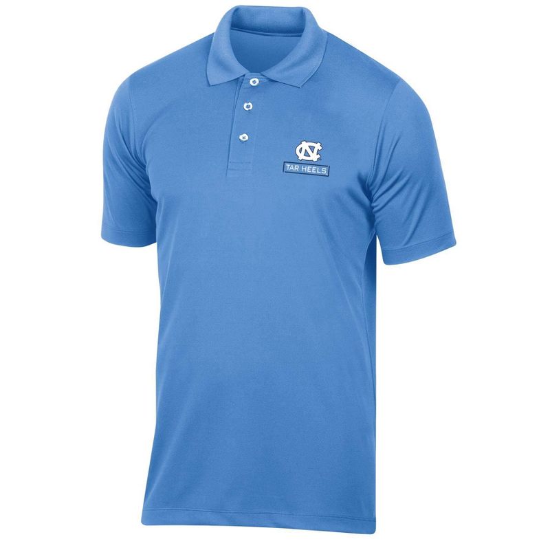 NCAA North Carolina Tar Heels Men's Short Sleeve Polo T-Shirt, 1 of 3