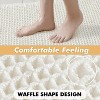 BAGOKIE Set of 2 Waffle Bathroom Rugs & Mats - 4 of 4