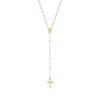 Ross-Simons Italian 14kt Yellow Gold Miraculous Medal Rosary Necklace Size 16 - 3 of 4