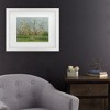 Trademark Fine Art - Laszlo Mednyanszky Orchard trees in blossom, 1900-10 Matted Framed Art - 2 of 4