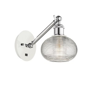 Ithaca - 1 Light Arm Adjusts Up and Down Wall Sconce In Industrial Style-7 Inches Tall and 6 Inches Wide - 1 of 1