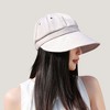 Anna-Kaci Womens Wide Brim Baseball Cap Bundle with UV Protection Ponytail Hole and Ventilated Eyelets Casual Outdoor Style - 2 of 4