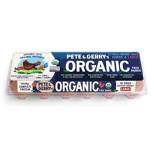 Pete and Gerry's Organic Grade A Large Eggs - 12ct
