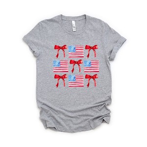 Simply Sage Market Women's Stars and Stripes With Stars Short Sleeve Graphic Tee - 1 of 4