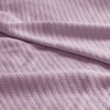 100% Ring Spun Cotton Solid Bed Blanket, Liquid Texture Lightweight Breathable Blanket for Year Round Use - 3 of 4