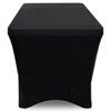 Lann's Linens Fitted Tablecloths for Rectangular Tables - Wedding, Banquet, Trade Show Polyester Cloth Fabric Cover - 3 of 3